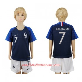 Maillot/Tenue France Griezmann 7 Enfant Domicile Coupe du monde 2018